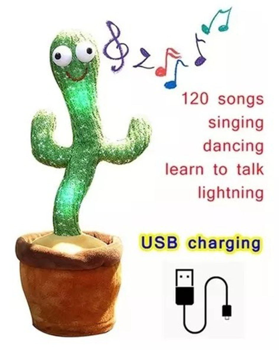 Miniatura 2 de Cactus Bailarin Imita Voz, ORIGINAL